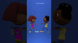 Fight Clap II | Dora VS Amanda | Bling-Bang-Bang-Born  #memeanimation