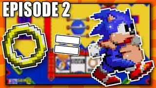 Sonic, but rings make him FAT! -  Episode 2 (Hilarious Rom Hack)