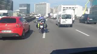 Belgian ambulance in PARIS - Children's Hospital SAMU - Emergency - French Police Escort - RIDE POV