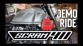 Royal Enfield Himalayan Scram 411- Demo Day- review!!