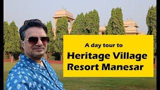 Heritage Village Resort & Spa Manesar - Part 1 | Food | Drone | Golf Activities