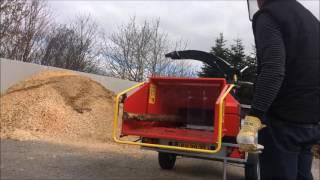 TP 215 MOBILE with TP VARIO SPOUT - Wood chipper must-see