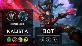 Kalista ADC vs Vayne - BR Challenger Patch 9.1