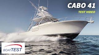 Cabo 41 (2020-) Test Video - By BoatTEST.com