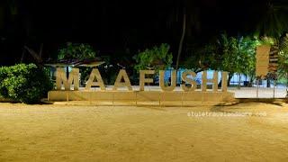 Visiting Maafushi, Maldives in 2021 - Maafushi at Night