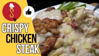 CRISPY FRIED CHICKEN STEAK!!! RECIPE | by Anum Mudassir Salah's kitchen