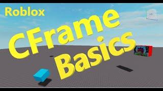 Roblox CFrames - Position and Rotate Objects (Roblox Studio Tutorial Beginners Series) (B003)