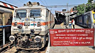 12169 PUNE-SOLAPUR INTERCITY SF EXP : FULL JOURNEY :  PUNE to SOLAPUR : INDIAN RAILWAY : LGD WAP7