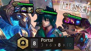 Portal 8 mit 7 Units auf 3 Star im NEUEN SET! | TFT PBE Banger 1