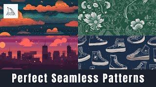 Create Flawless, Seamless Patterns in Midjourney v5!