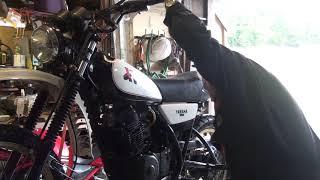 Yamaha XT  250   MOT preparation.