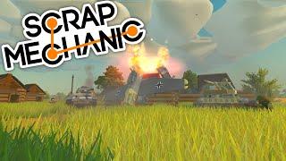 Танковое сражение | Бой | Scrap Mechanic