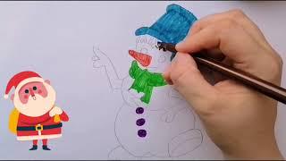 Draw A Snowman.