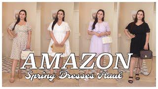 Amazon Spring Dresses Try On Haul 2022! Dresses Under $40!! Feminine + Brunch Ready!