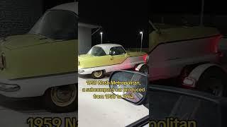 Nash Metropolitan 1959 #antique #automobile #classiccars #1950s #yellow #car