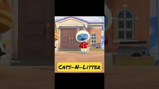 Cats-N-Litter - Push It ACNH #shorts