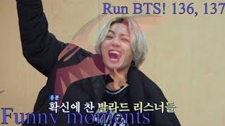 Run BTS! Funny moments (ep.136,137) (ENG SUB/RUS SUB)