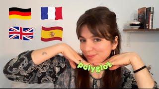 How I Became Fluent in 4 Languages: My Polyglot Story  | German Comprehensible Input 