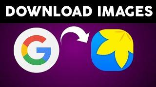 How to Download Images from Google to Gallery (Android)