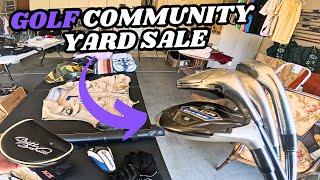 Golf Community Yard Sales are BACK!!