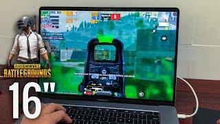 MacBook Pro 16" Test PUBG Mobile MAX SETTING 4K 60FPS | Gaming On MacBook Pro 16" | I7 9750H | 5300M