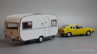 TABBERT Caravan Trailer 1973 || Minichamps || Diecast scale model 1:43 review