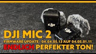 DJI Mic2 Firmware Update - ENDLICH Perfekter TON I #dji #djimic2 #firmwareupdate