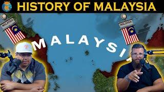 Americans React to Malaysia | HISTORY OF MALAYSIA in 12 Minutes