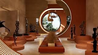 "Continental Corridor", Interior Architecture Project by Lorena Rosales at Marbella Design Academy