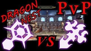 Dragon Nest ПвП Криомант vs Пиромант 80лвл (Elestra vs Saleana 80lvl