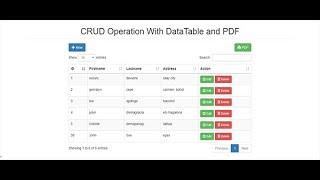 CRUD Operation in PHP | Source Code & Projects