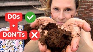 The Benefits of Using COFFEE GROUNDS in Your Garden - ReGround