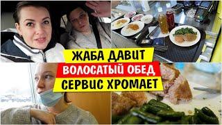Жаба давит / Волосатый ОБЕД / Все блюда с КОСЯКАМИ / Сервис ХРОМАЕТ / Vika Siberia LifeVlog