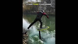 Others doing foilboardimg vs these guys ️ | #edit #foilboard #newyork #usa