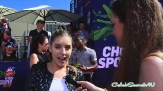 Paris Smith Interview - 2015 Kids' Choice Sports Awards