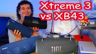 JBL Xtreme 3 vs Sony XB43 - boombox champ?