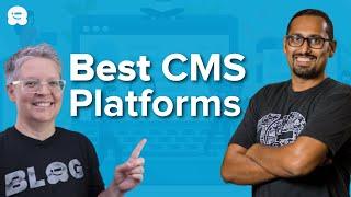 9 Best and Most Popular CMS Platforms in 2024 (Compared)