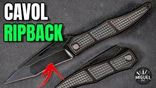 One Of The Weirdest Knives You'll Ever Come Across?! - Cavol Ripback Full Review