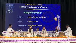 Gajamukhane Ganapathiye | Ganesha Song | Guruvandana-2024 | Tablagyan Academy