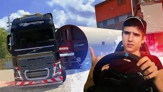 НАЧАЛО И УЖЕ ТАКОЕ СЛОЖНОЕ!  ! РУЛЬ + EURO TRUCK SIMULATOR 2