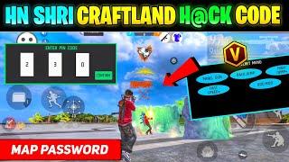 Hn Shri Craftland Code || Craftland Map Code || Free Fire Craftland Map Code || Hn Shri -  Password