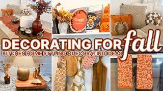 FALL KITCHEN DECORATING IDEAS  Functional + Cozy Fall Decorations | Fall Decor Home Styling