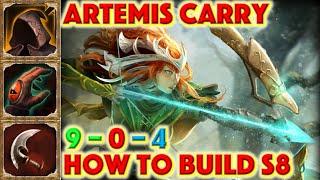 SMITE HOW TO BUILD ARTEMIS - Artemis Carry Build Season 8 Conquest + How To + Artemis Guide