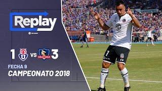 Replay Histórico Superclásico – Universidad de Chile 1 – 3 Colo Colo – 2018