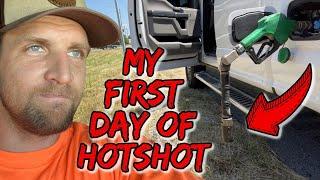 My First Day Of Hotshot Trucking | EPISODE 10 | HOT SHOT TRUCKING