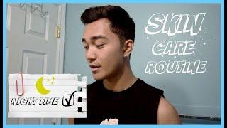 MY NIGHTTIME SKIN CARE ROUTINE 2018! | Charles Polino