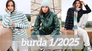 BURDA 1/2025 FIRST LOOK          #burda #burdastyle #fashion