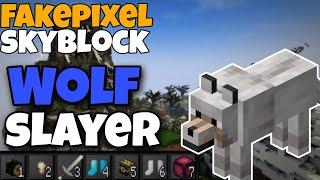 Best And Fastest Way To Do Wolf Slayer Tier -4 II Wolf Slayer - Guide II Hypixel Skyblock II