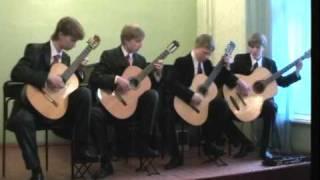 Guitar quartet -  Malaguena