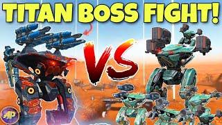  1vs6 AO MING VS AO GUANG ARMY TITAN BOSS FIGHT SKIRMISH CONCEPT || WAR ROBOTS ||